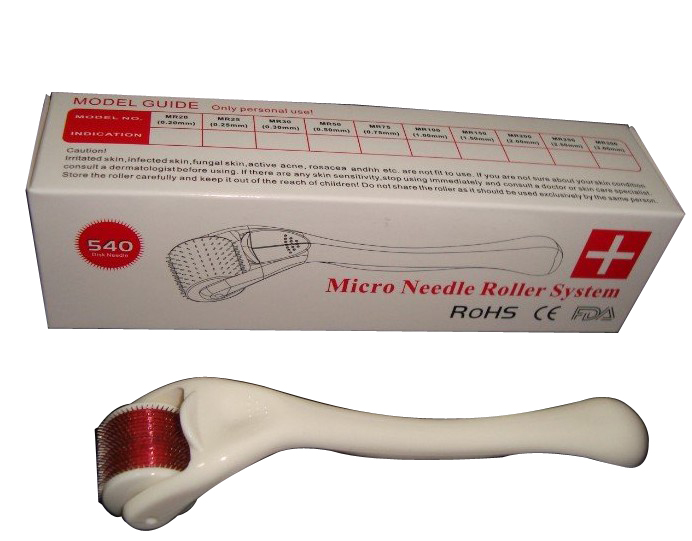 home dermaroller before and after 540_needles_derma_roller_micro_needle_skin_whitening