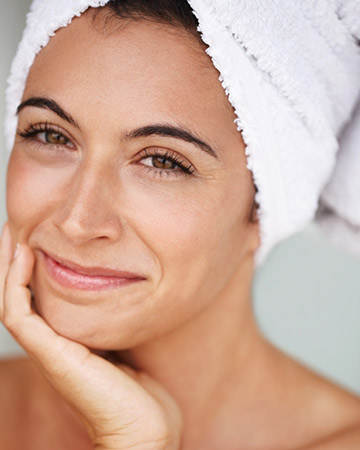 CACI face lift skin treatment