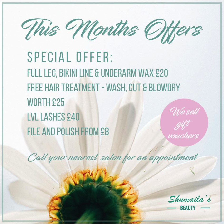 specials april