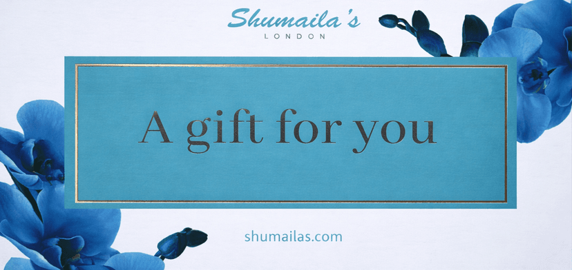 Shumaila's Blue Orchid Gift Voucher
