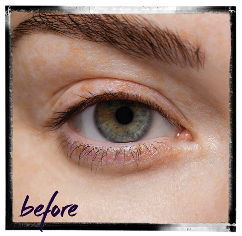 lash lift before